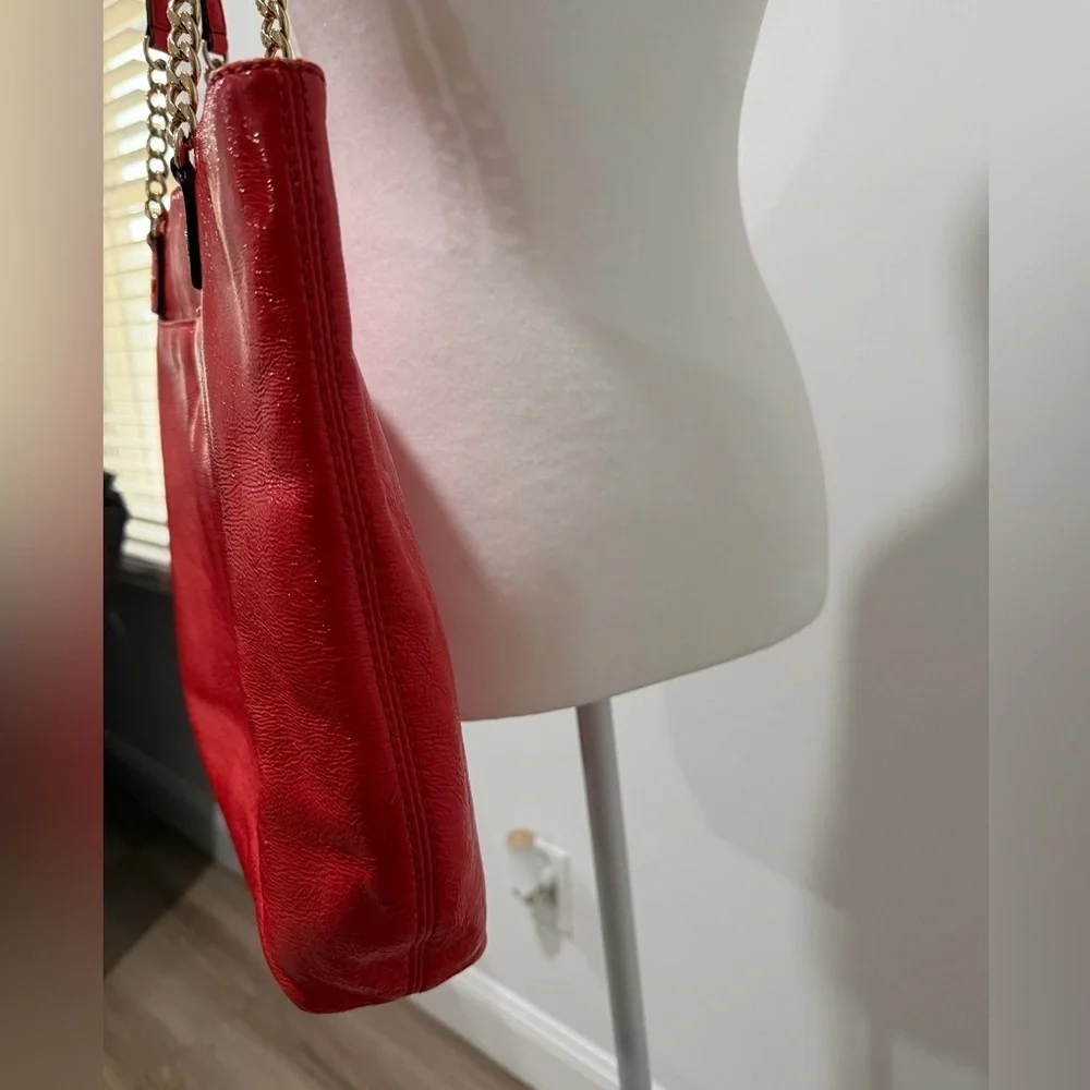 Michael Kors Vibrant Red Tote Bag